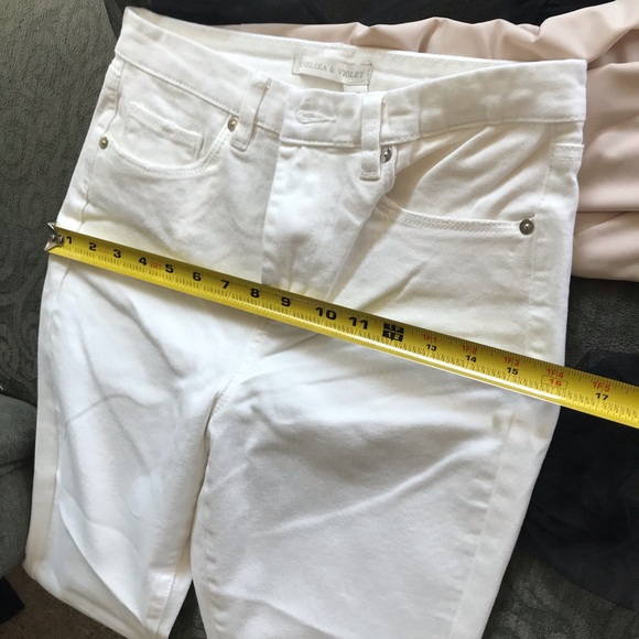 - NWT Chelsea & Violet white jeans vodka soda - Picture 7 of 8